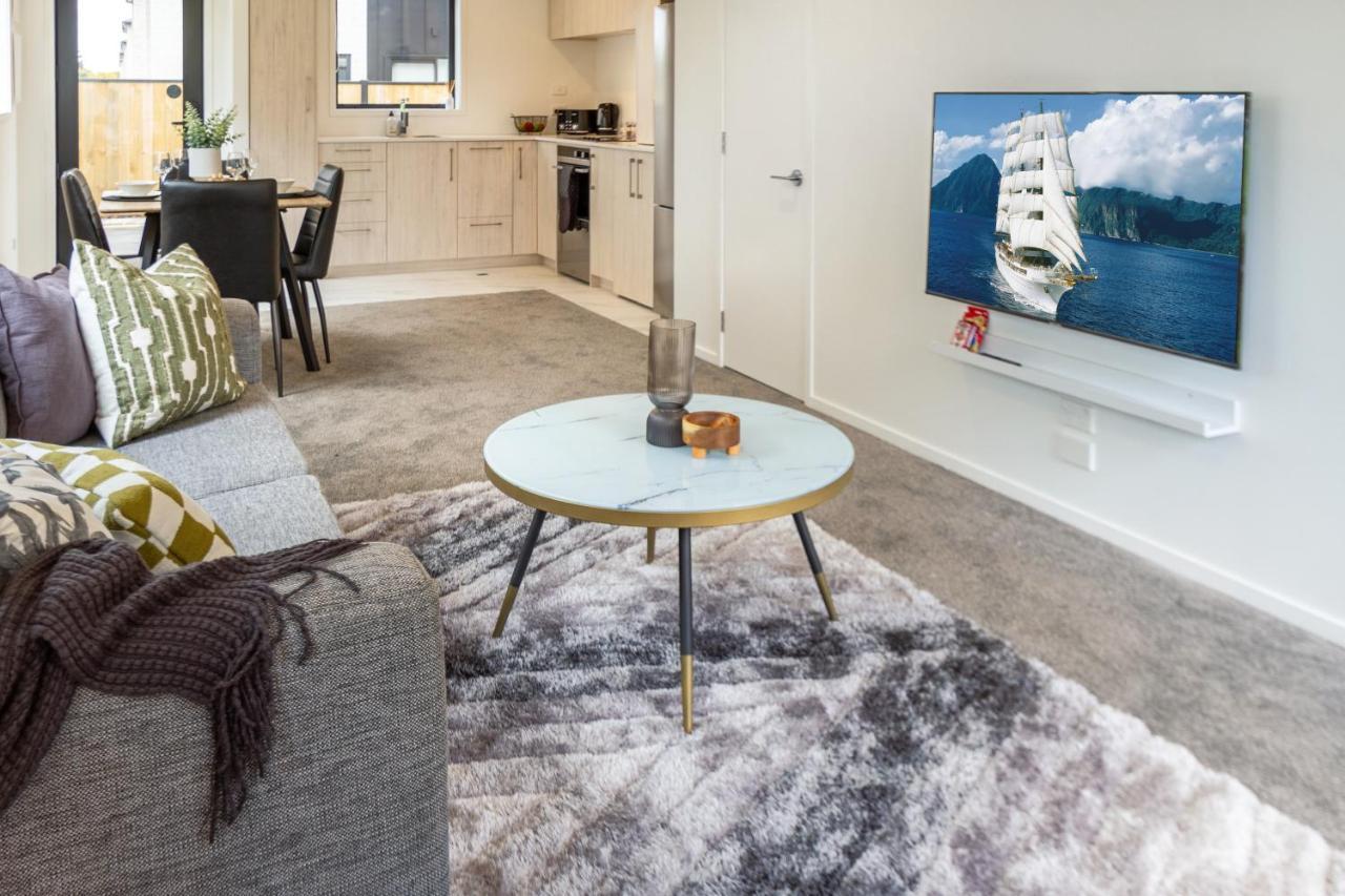 Peaceful Park View Townhouse 2 Bed W/Carpark Apartment Christchurch Exterior photo